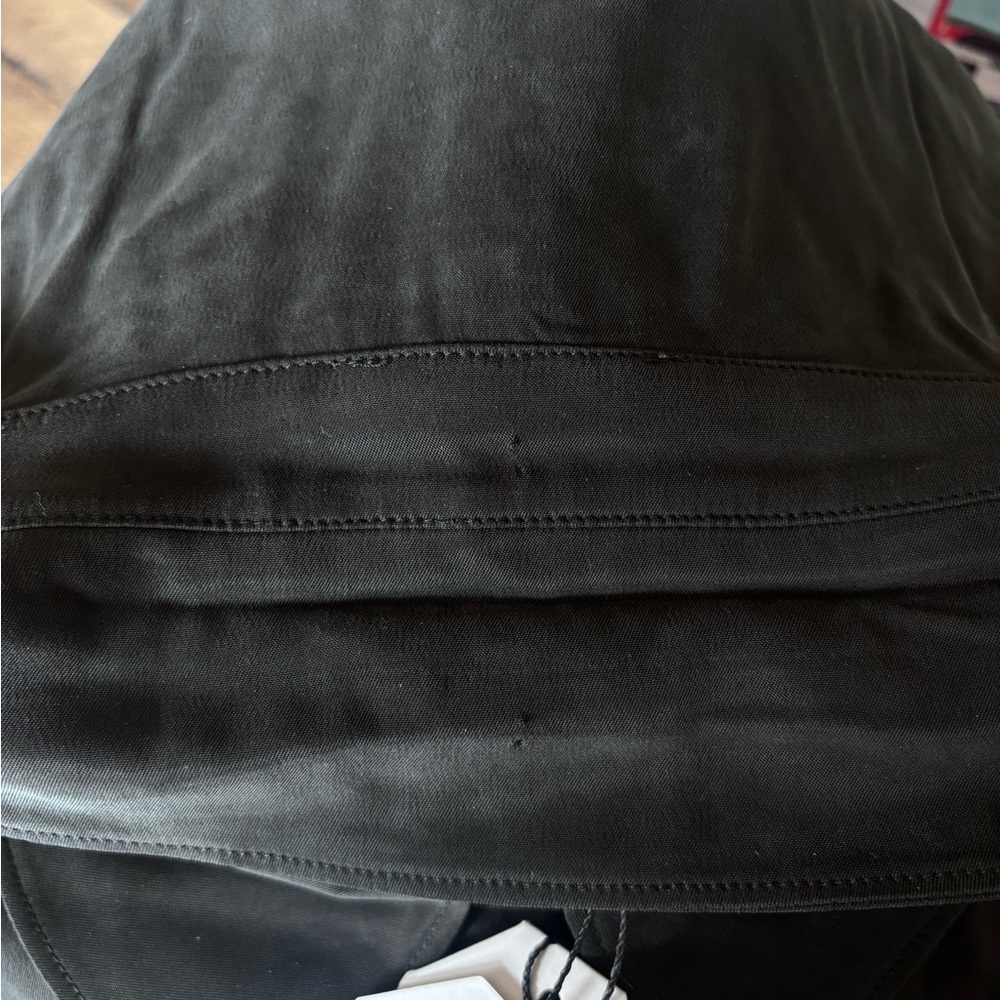 Universal Standard Black Shirt Dress 3/4 Sleeve - Picture 5 of 6